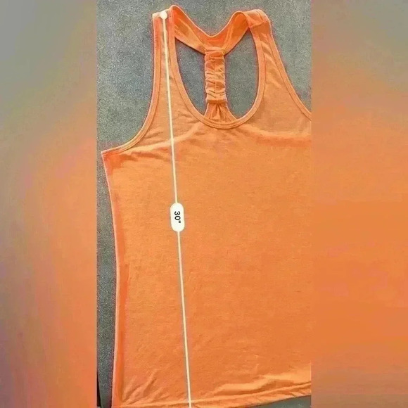 Marika Tek Orange Activewear Women's Top (168) - Picture 12 of 13